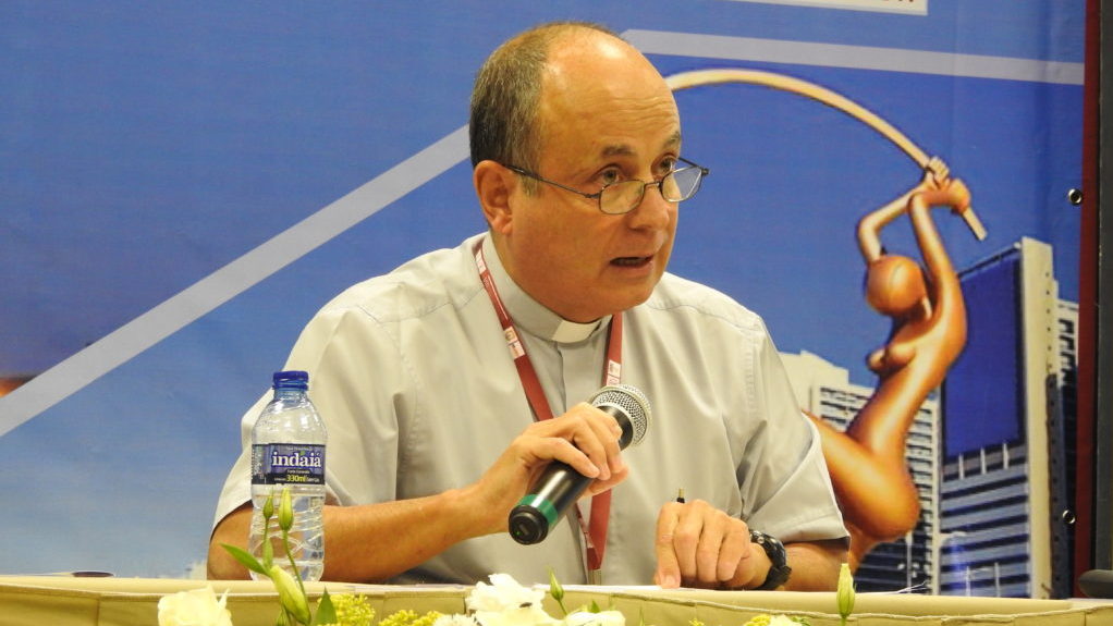 Visita do Pe. Damián Astigueta ao nosso Instituto